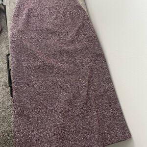 Pencil Skirt, Chic Burgundy